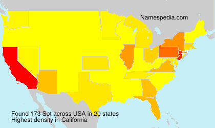 Surname Sot in USA Surname Sot in USA