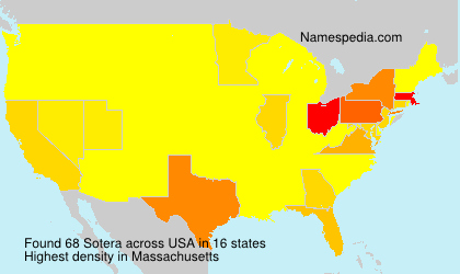 Surname Sotera in USA Surname Sotera in USA