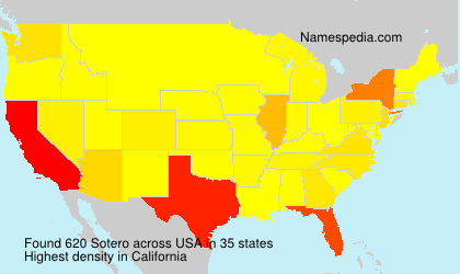 Surname Sotero in USA Surname Sotero in USA