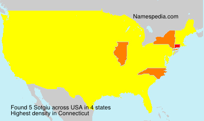 Surname Sotgiu in USA Surname Sotgiu in USA