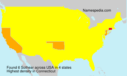Surname Sothear in USA Surname Sothear in USA