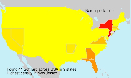 Surname Sottilaro in USA Surname Sottilaro in USA