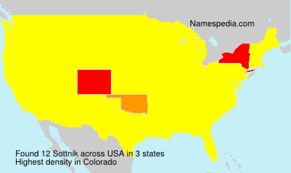 Surname Sottnik in USA Surname Sottnik in USA