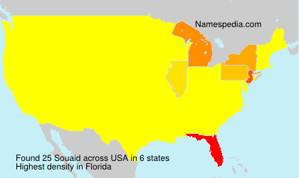 Surname Souaid in USA Surname Souaid in USA