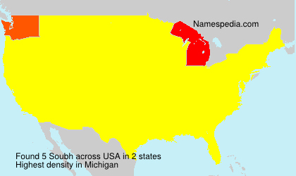 Surname Soubh in USA Surname Soubh in USA