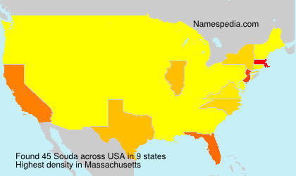 Surname Souda in USA Surname Souda in USA