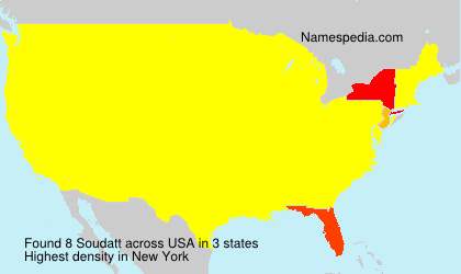 Surname Soudatt in USA Surname Soudatt in USA