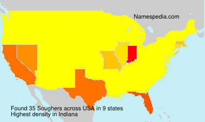 Surname Soughers in USA Surname Soughers in USA