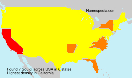 Surname Souidi in USA Surname Souidi in USA
