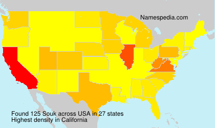 Surname Souk in USA Surname Souk in USA