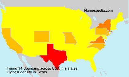 Surname Soumano in USA Surname Soumano in USA