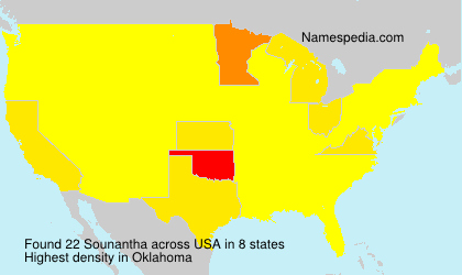 Surname Sounantha in USA Surname Sounantha in USA