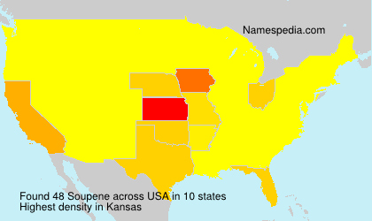 Surname Soupene in USA Surname Soupene in USA