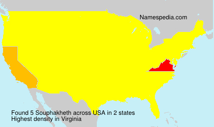 Surname Souphakheth in USA Surname Souphakheth in USA
