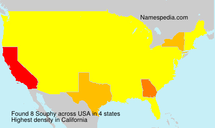 Surname Souphy in USA Surname Souphy in USA
