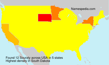 Surname Souraty in USA Surname Souraty in USA