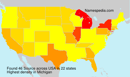 Surname Source in USA Surname Source in USA