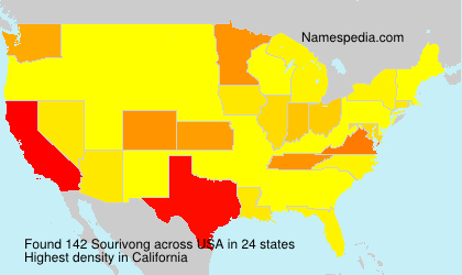 Surname Sourivong in USA Surname Sourivong in USA