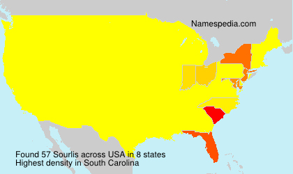 Surname Sourlis in USA Surname Sourlis in USA