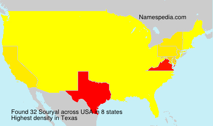 Surname Souryal in USA Surname Souryal in USA