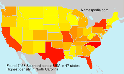 Surname Southard in USA Surname Southard in USA