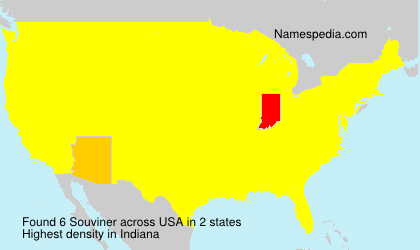 Surname Souviner in USA Surname Souviner in USA