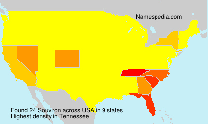 Surname Souviron in USA Surname Souviron in USA
