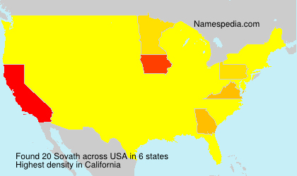 Surname Sovath in USA Surname Sovath in USA