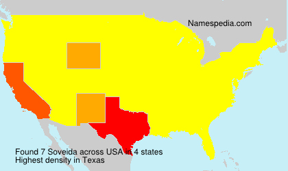 Surname Soveida in USA Surname Soveida in USA