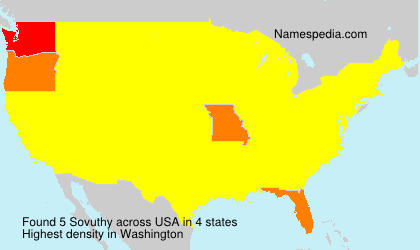 Surname Sovuthy in USA Surname Sovuthy in USA