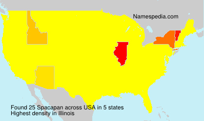 Surname Spacapan in USA Surname Spacapan in USA