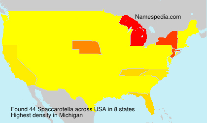 Surname Spaccarotella in USA Surname Spaccarotella in USA