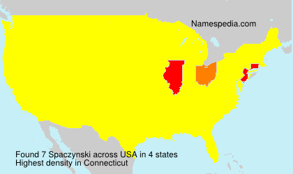 Surname Spaczynski in USA Surname Spaczynski in USA