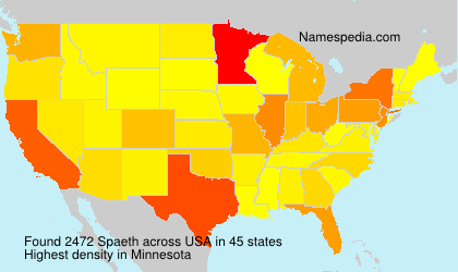 Surname Spaeth in USA Surname Spaeth in USA