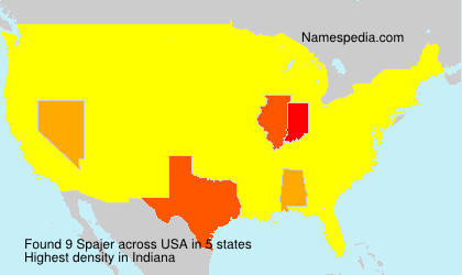 Surname Spajer in USA Surname Spajer in USA