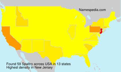 Surname Spaltro in USA Surname Spaltro in USA