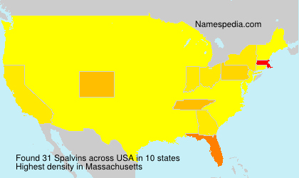 Surname Spalvins in USA Surname Spalvins in USA