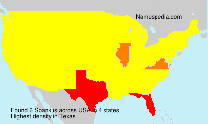 Surname Spankus in USA Surname Spankus in USA