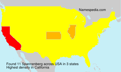 Surname Spannenberg in USA Surname Spannenberg in USA
