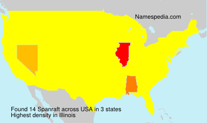 Surname Spanraft in USA Surname Spanraft in USA