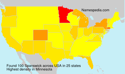 Surname Spanswick in USA Surname Spanswick in USA