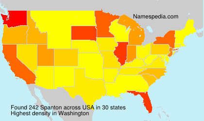 Surname Spanton in USA Surname Spanton in USA