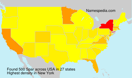 Surname Spar in USA Surname Spar in USA