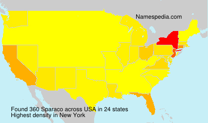 Surname Sparaco in USA Surname Sparaco in USA