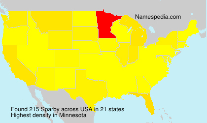 Surname Sparby in USA Surname Sparby in USA