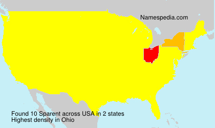 Surname Sparent in USA Surname Sparent in USA