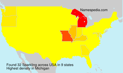 Surname Sparkling in USA Surname Sparkling in USA