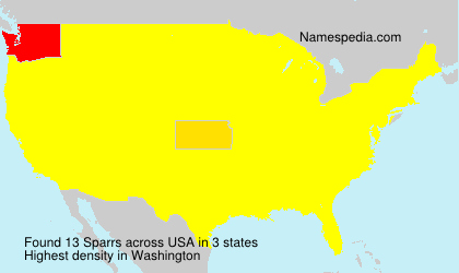 Surname Sparrs in USA Surname Sparrs in USA