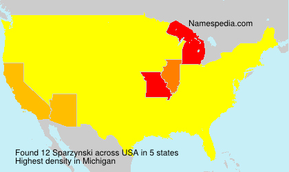 Surname Sparzynski in USA Surname Sparzynski in USA