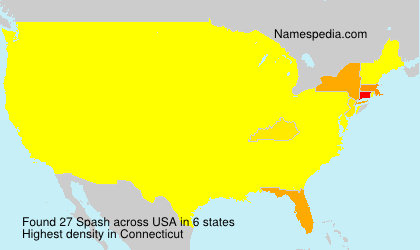 Surname Spash in USA Surname Spash in USA